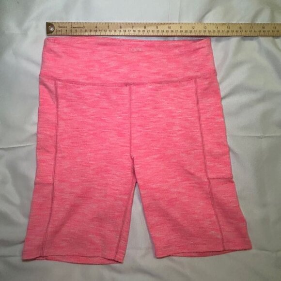 J.Crew Athletic Shorts Space-dyed Soft Stretchable Fabric Fitted Bold Pink L‎ - Picture 9 of 11